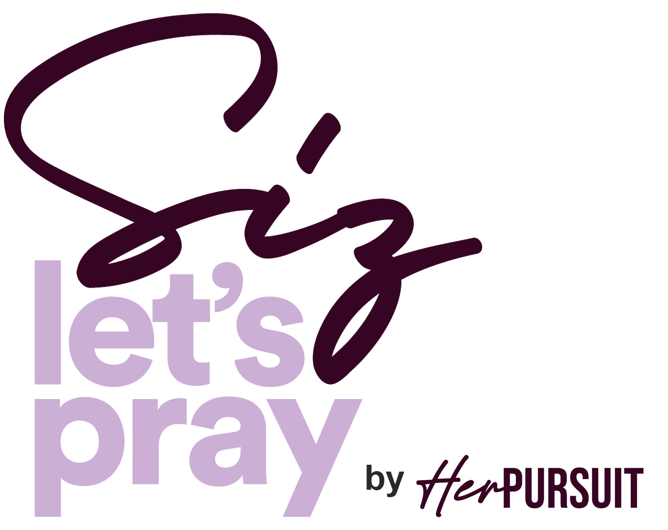 Siz Lets Pray logo dark
